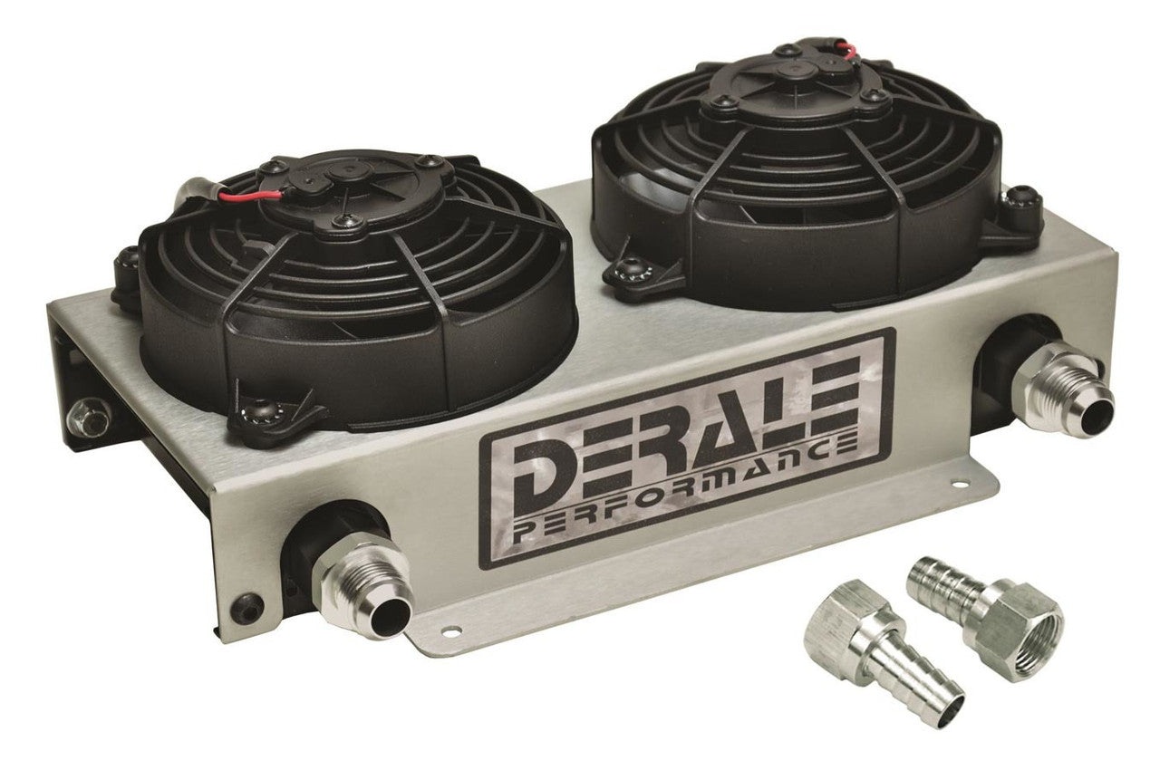 Derale 19 Row Hyper-Cool Dual Cool Remote Cooler -10AN