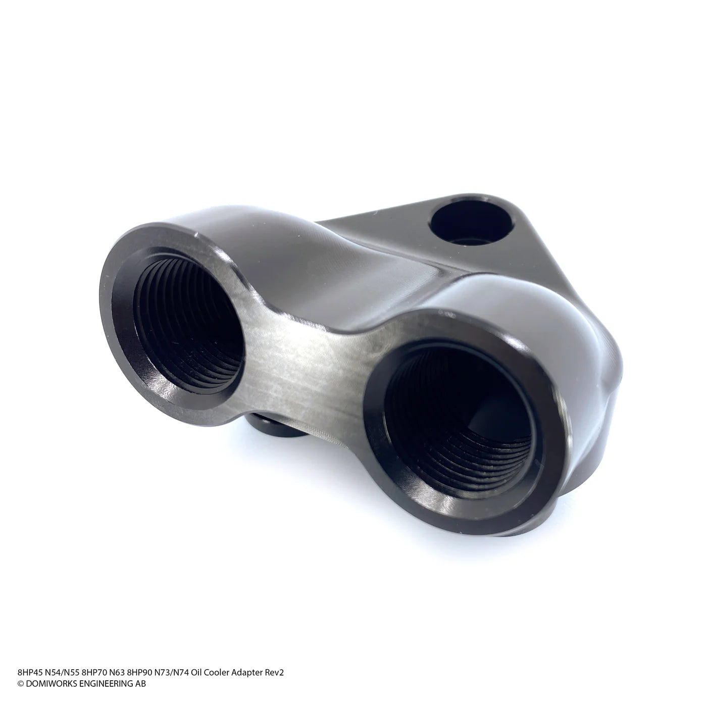 8HP OIL COOLER ADAPTER - N54/N55, N63 AND N73/N74 - TYPE 2