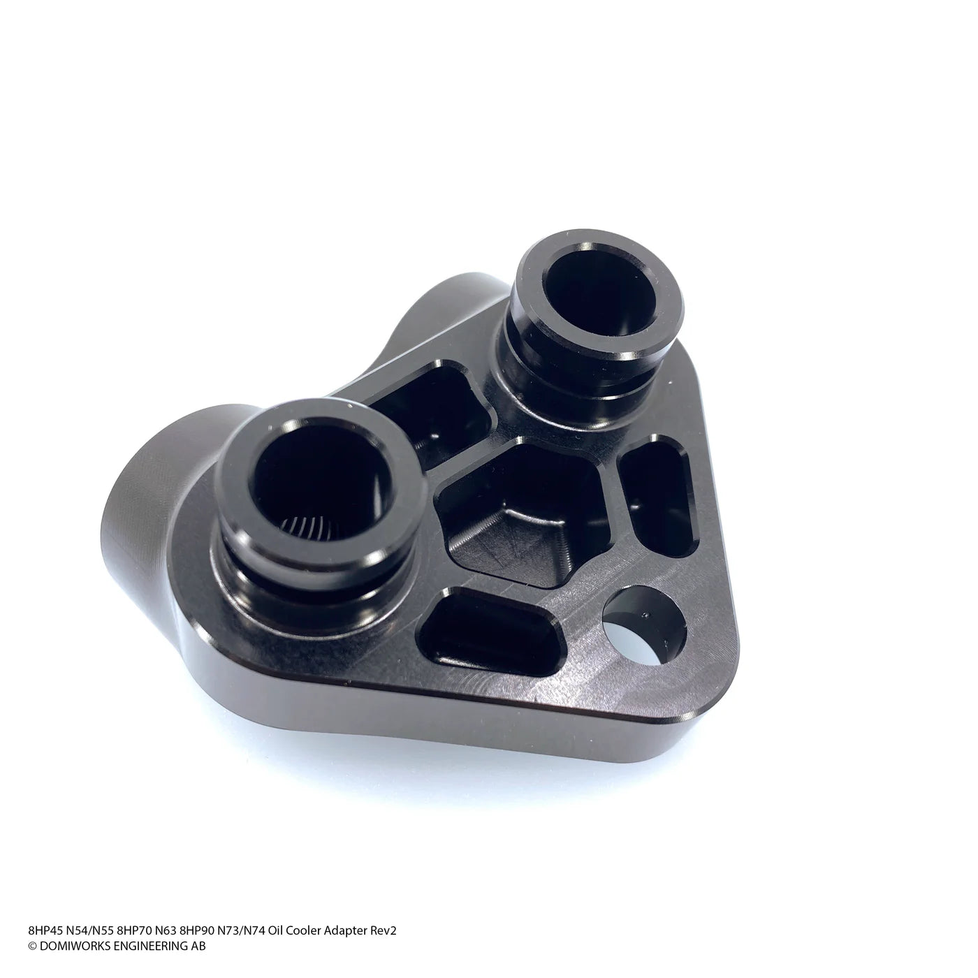 8HP OIL COOLER ADAPTER - N54/N55, N63 AND N73/N74 - TYPE 2