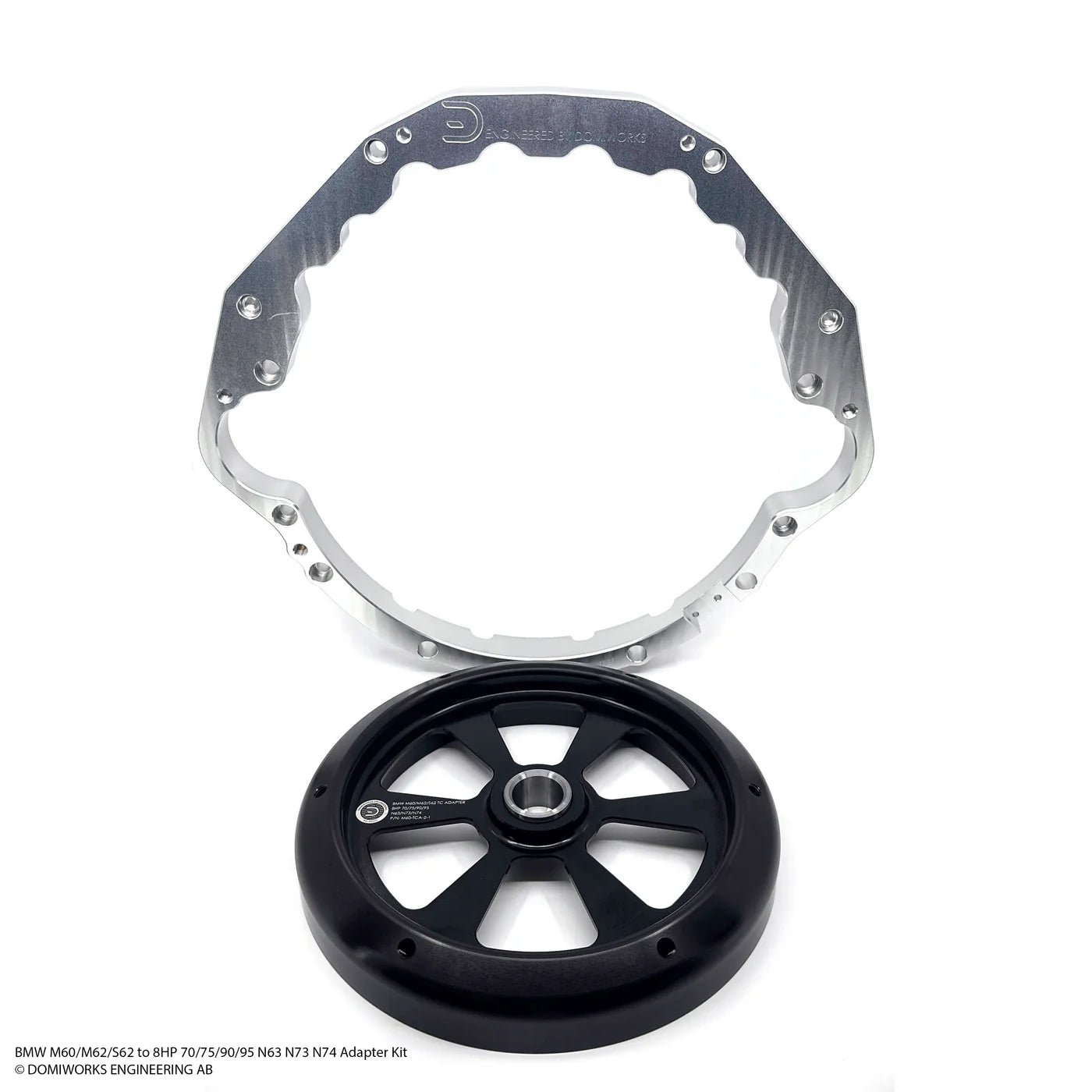 BMW M60/M62/S62 TO 8HP 70/75 N63 N74 ADAPTER KIT
