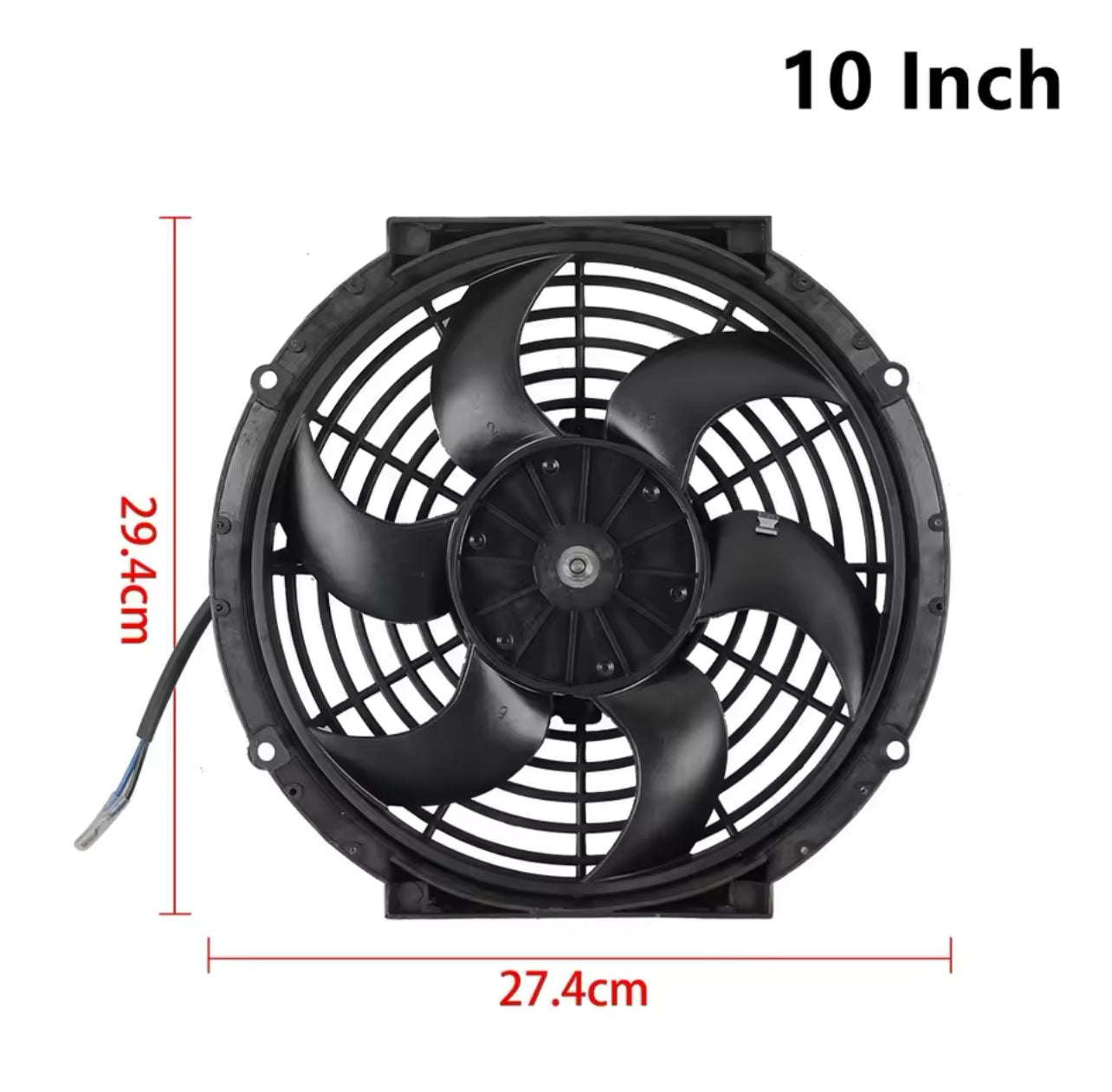 8-Row Transmission Cooler w/ Fan