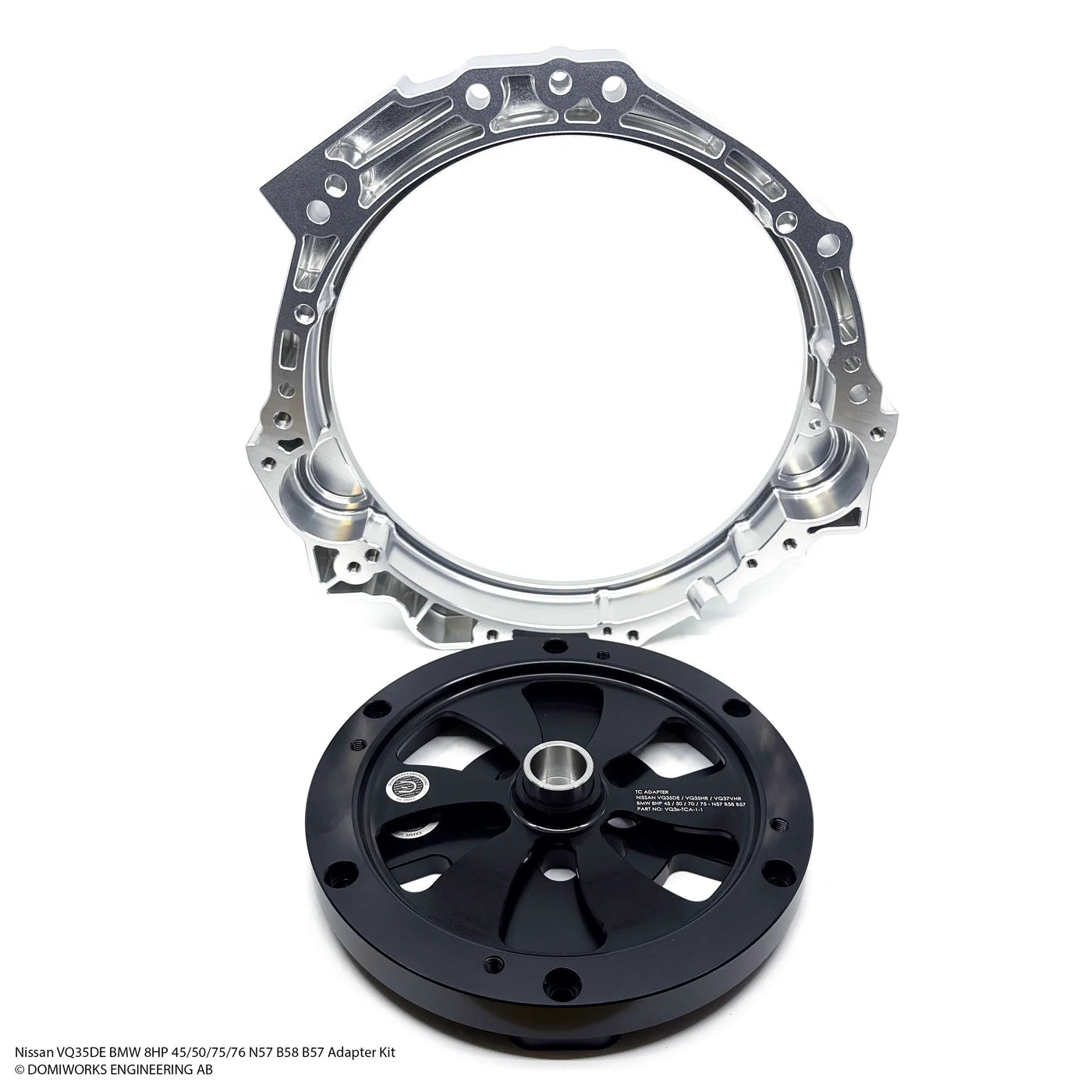 NISSAN VQ35DE TO BMW 8HP 45/50/70/75 N57 B57 B58 ADAPTER KIT