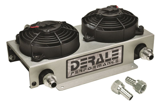 Derale 19 Row Hyper-Cool Dual Cool Remote Cooler -10AN