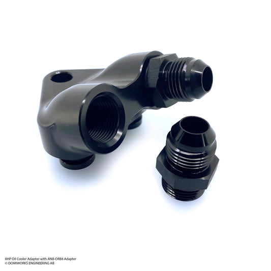 8HP OIL COOLER ADAPTER - N54/N55, N63 AND N73/N74 - TYPE 2